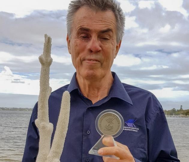 Dr Andrew Heyward AIMS medal