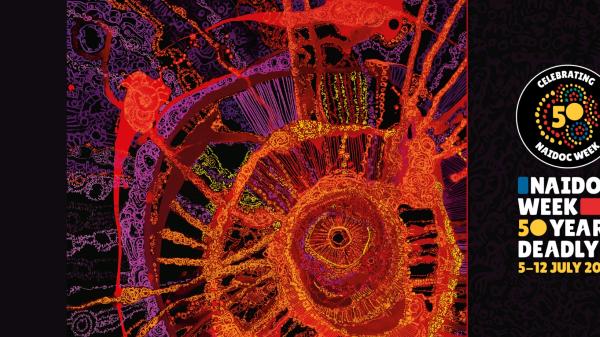 NAIDOC artwork and 50 years deadly message